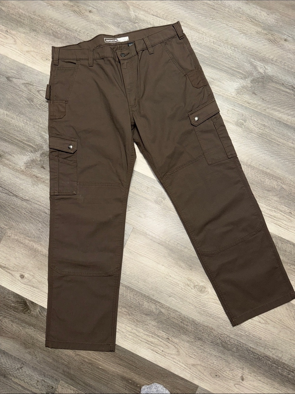 NWT Carhartt relax fix cargo jeans pants bottoms denim